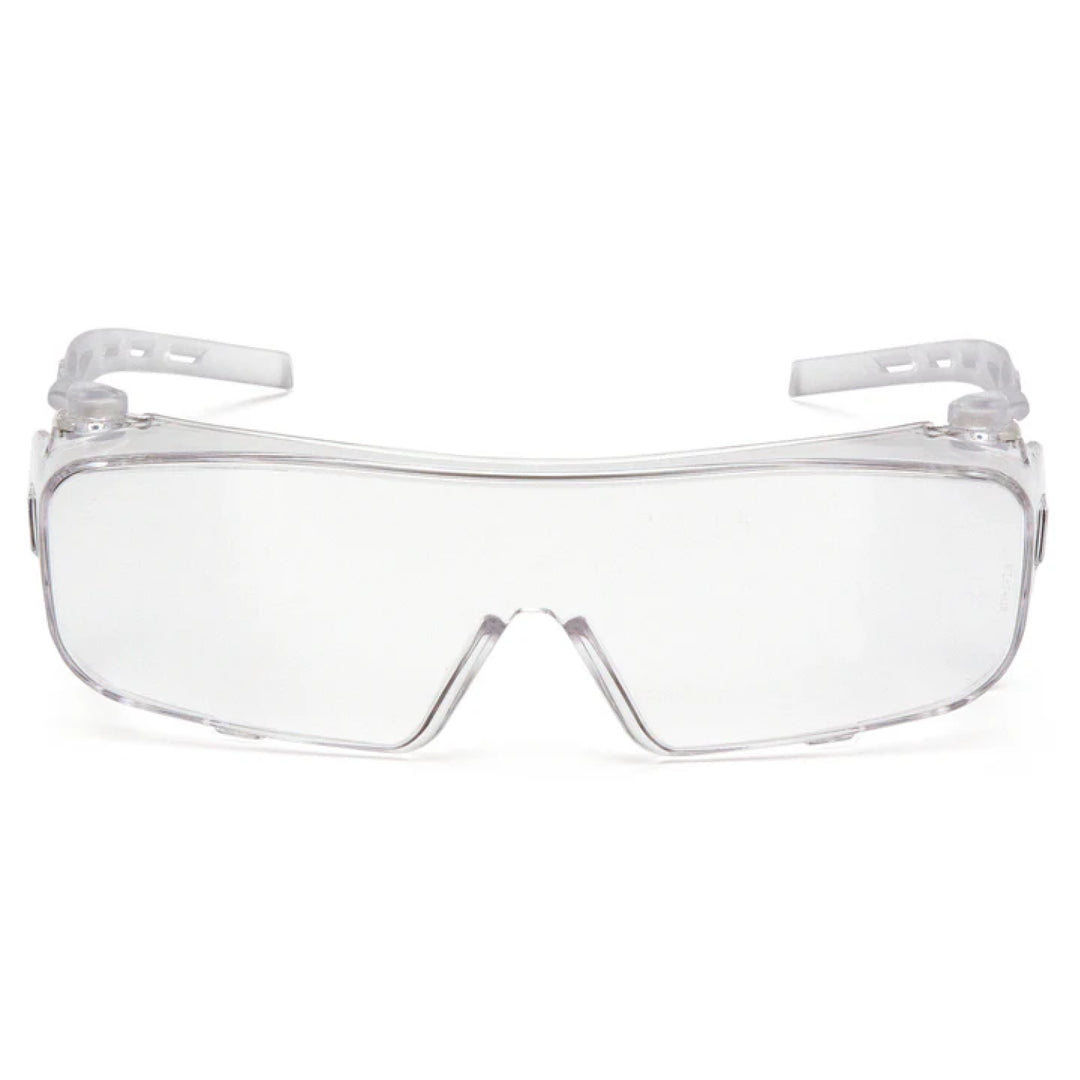 Pyramex S9910ST Clear H2X Anti-Fog Lens with Clear Temples