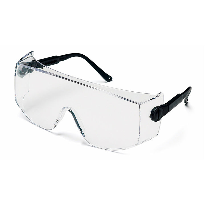 Pyramex SB1010SJ Pyramex Safety - Defiant - Black Temples/Clear Lens-Over Prescription - Jumbo