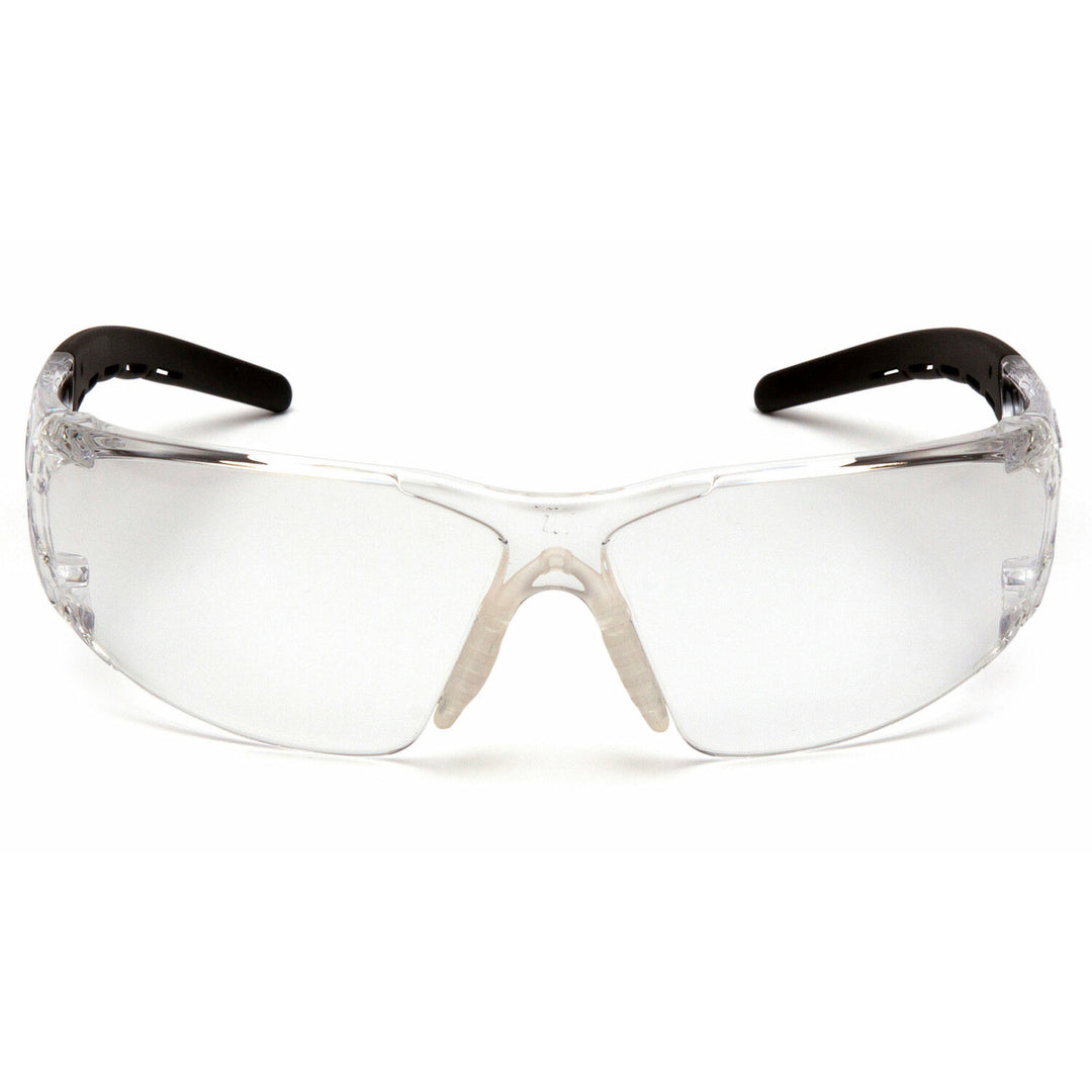 Pyramex SB10210S Fyxate Clear Lens with Clear Temples