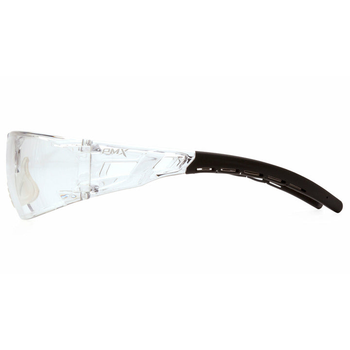 Pyramex SB10210S Fyxate Clear Lens with Clear Temples