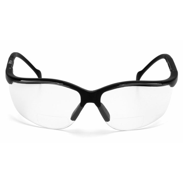 Pyramex SB1810R15 V2 Readers Clear +1.5 Lens with Black Frame