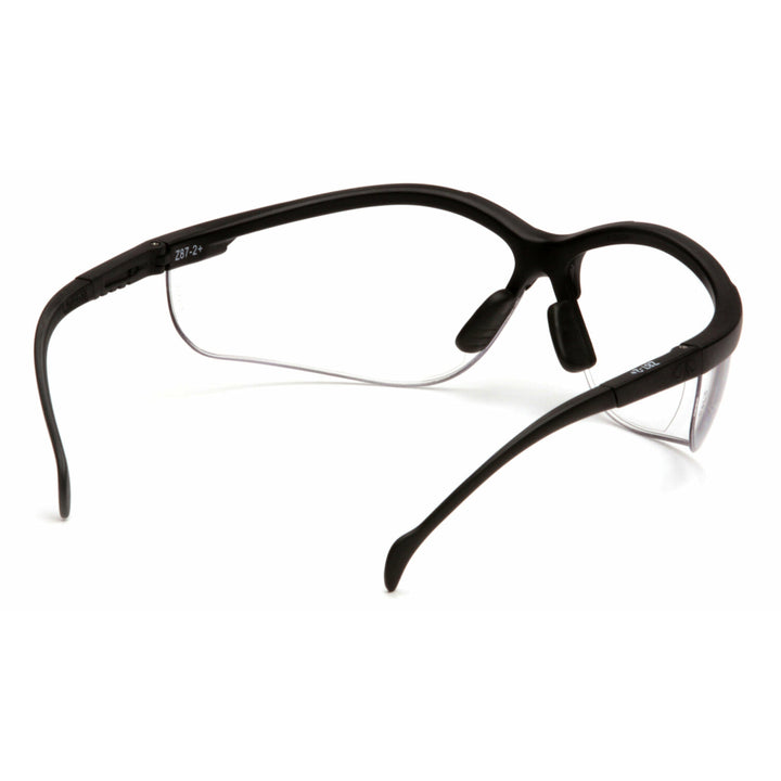 Pyramex SB1810R20 V2 Readers Clear +2.0 Lens with Black Frame