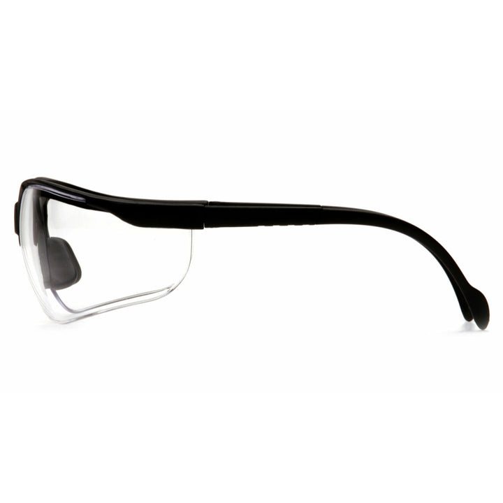 Pyramex SB1810ST Venture II Clear H2X Anti-Fog Lens with Black Frame