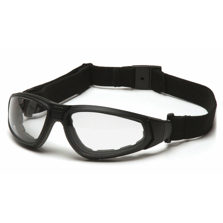 Pyramex GB4010STM XSG - Black Frame/Clear Anti-Fog Lens