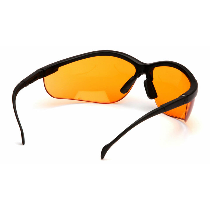 Pyramex SB1840S Venture II Orange Lens with Black Frame