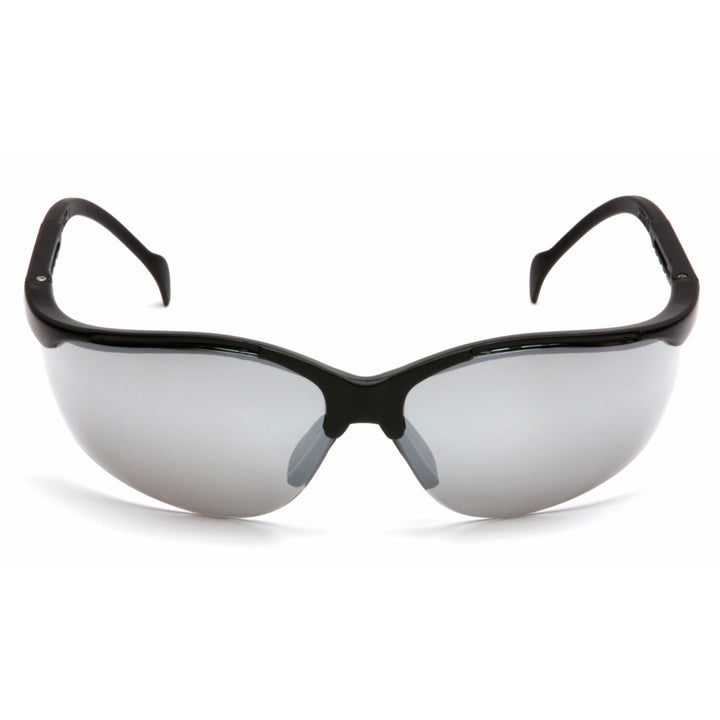 Pyramex SB1870S Pyramex Safety - Venture II - Black Frame/Silver Mirror Lens
