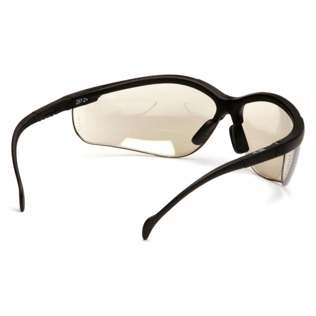 Pyramex SB1880R25 V2 Readers Indoor/Outdoor Mirror +2.5 Lens with Black Frame