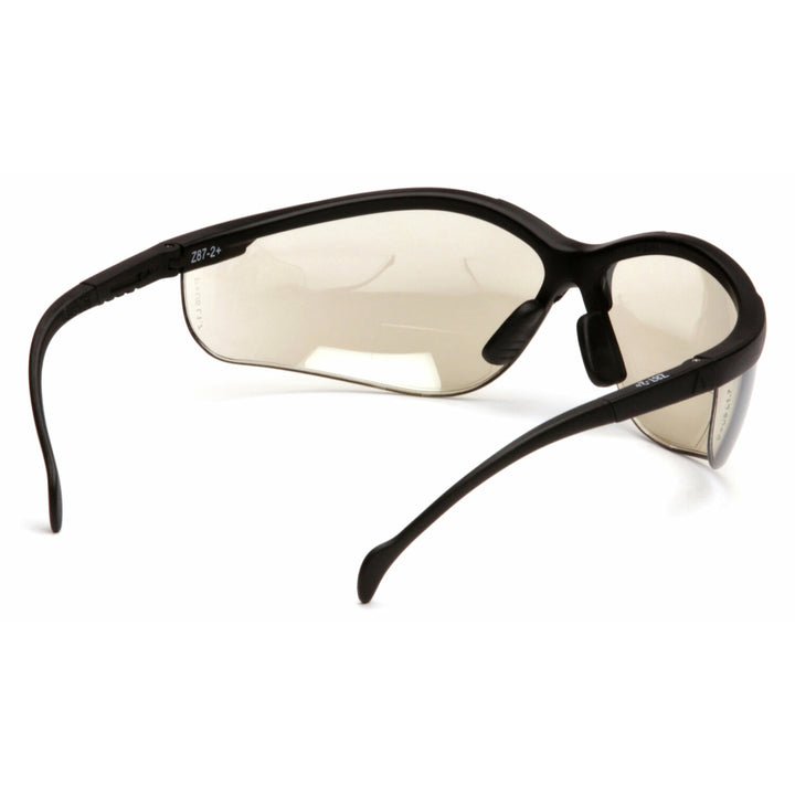 Pyramex SB1880R25 V2 Readers Indoor/Outdoor Mirror +2.5 Lens with Black Frame