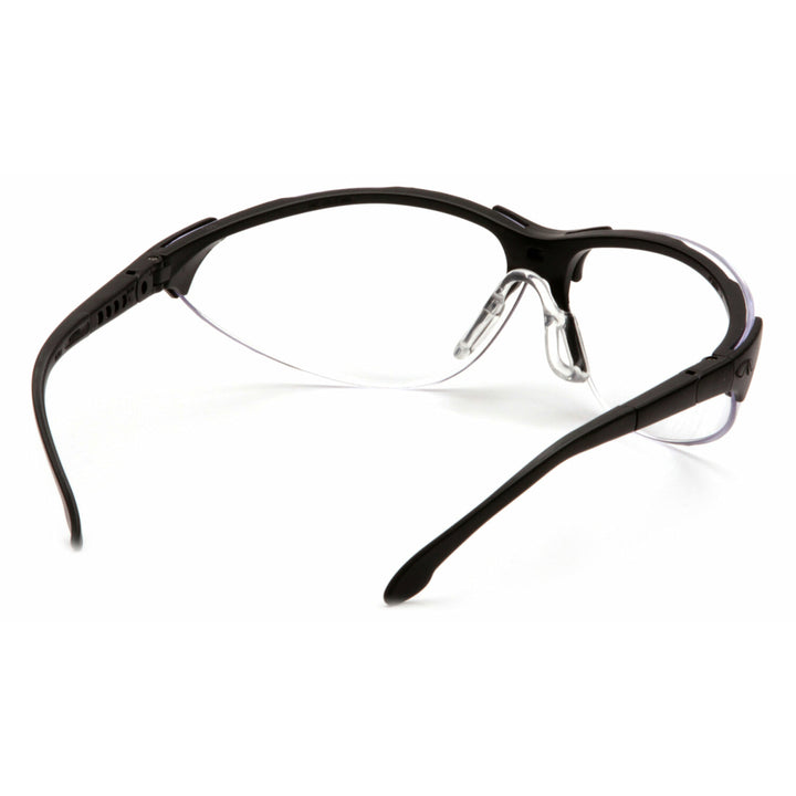 Pyramex SB2810ST Rendezvous Clear H2X Anti-Fog Lens with Black Frame