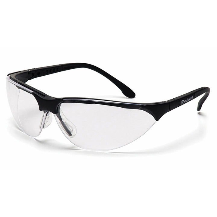 Pyramex SB2810ST Rendezvous Clear H2X Anti-Fog Lens with Black Frame