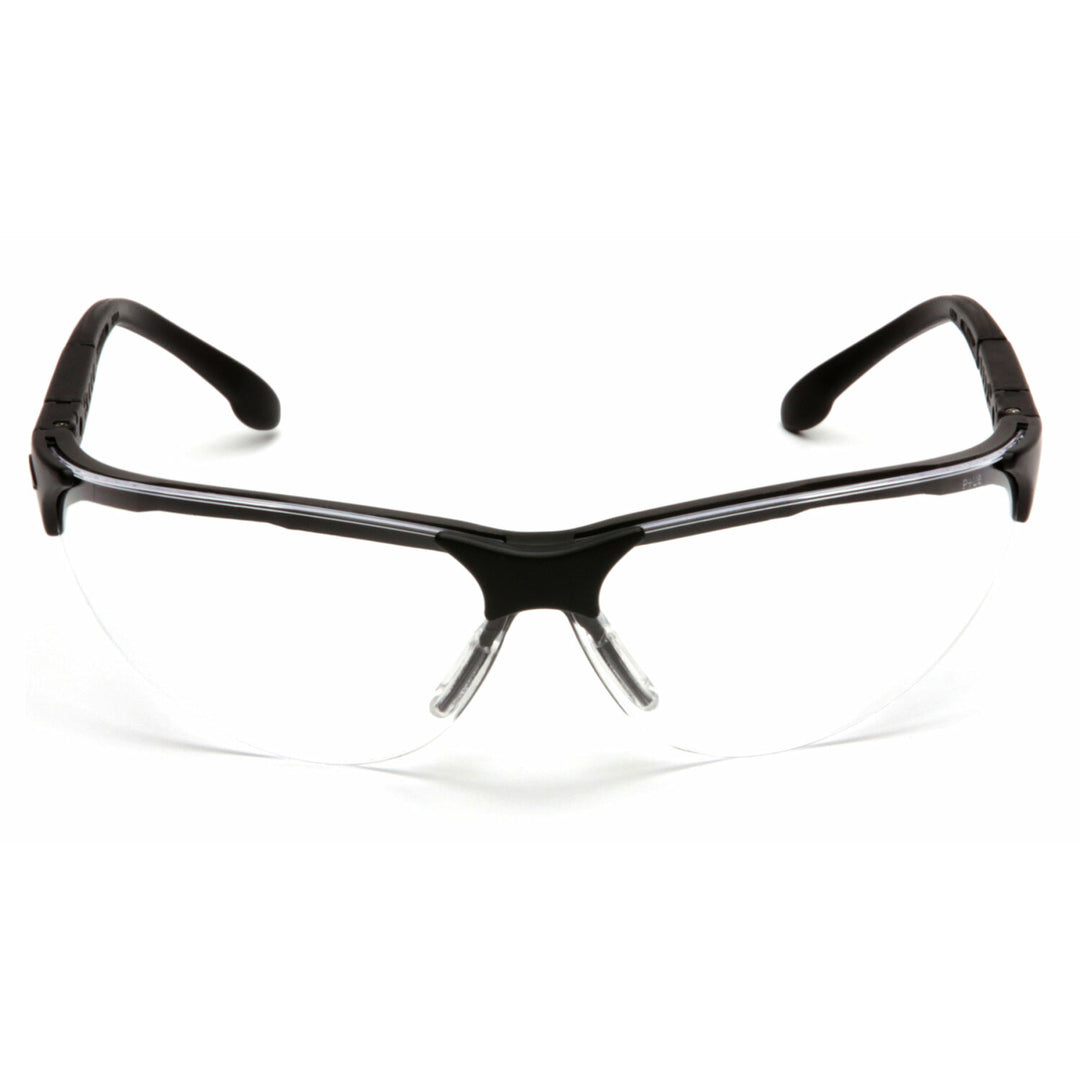 Pyramex SB2810ST Rendezvous Clear H2X Anti-Fog Lens with Black Frame