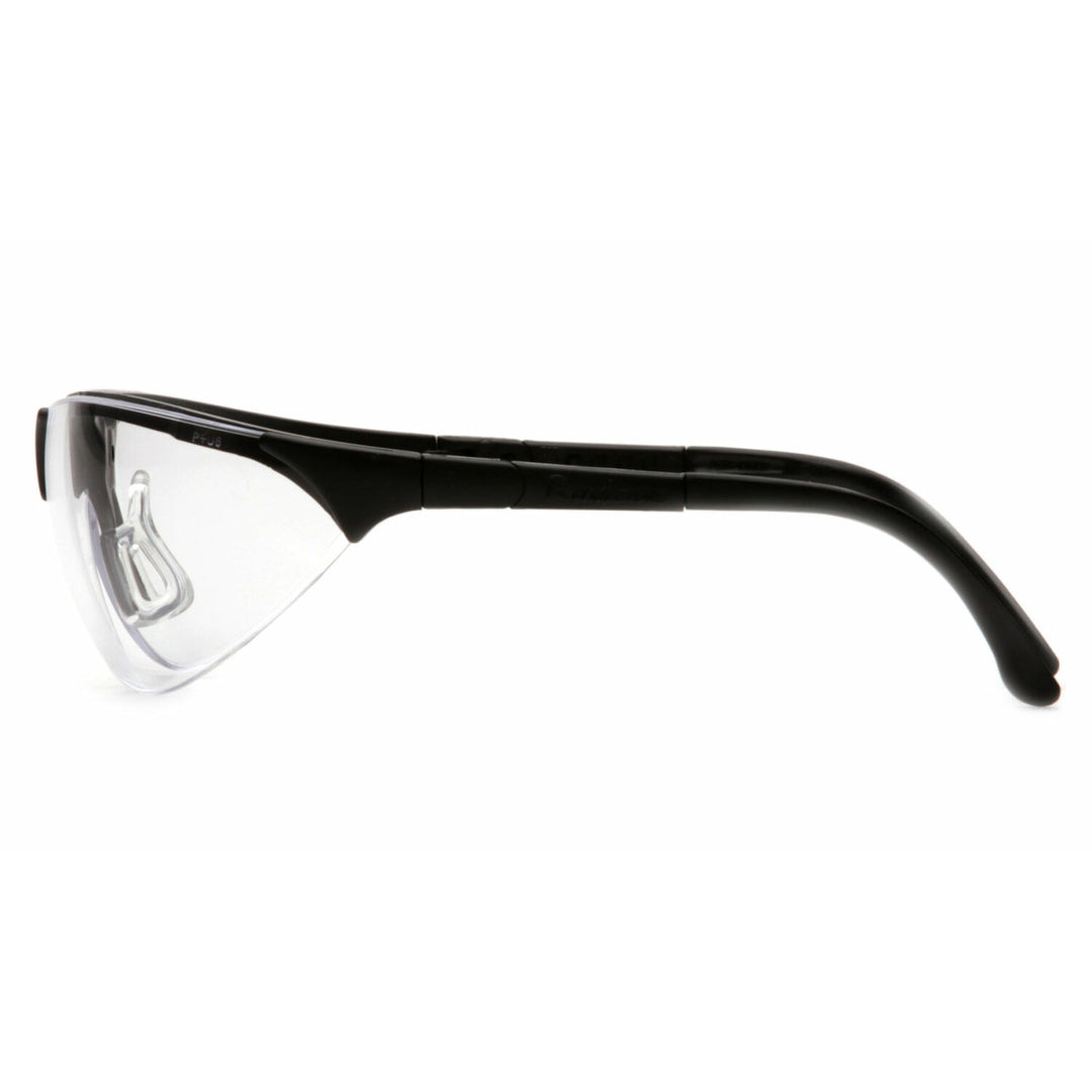 Pyramex SB2810ST Rendezvous Clear H2X Anti-Fog Lens with Black Frame