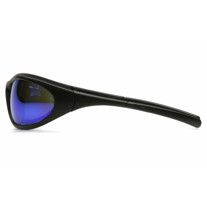 Pyramex SB3365E Zone II - Ice Blue Mirror Lens with Matte Black Frame
