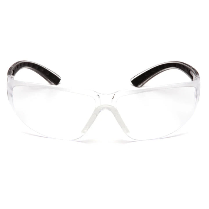 Pyramex SB3610S Cortez Clear Lens with Black Temples