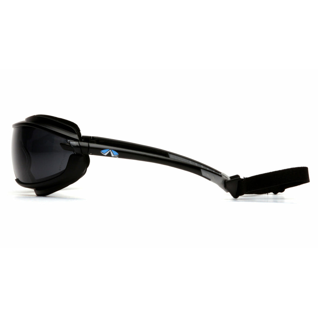 Pyramex SB4620STP XS3 Plus - Gray H2X Anti-Fog Lens with Black Frame