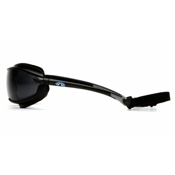 Pyramex SB4620STP XS3 Plus - Gray H2X Anti-Fog Lens with Black Frame
