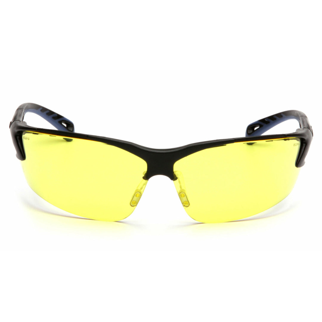 Pyramex SB5730D Venture 3 Amber Lens with Black Frame