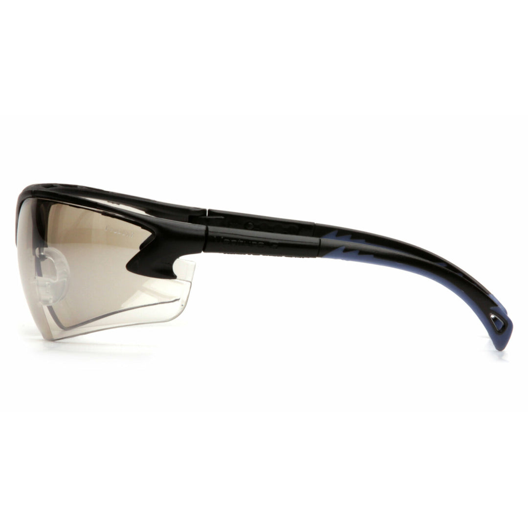 Pyramex SB5780D Venture 3 Indoor/Outdoor Mirror Lens with Black Frame