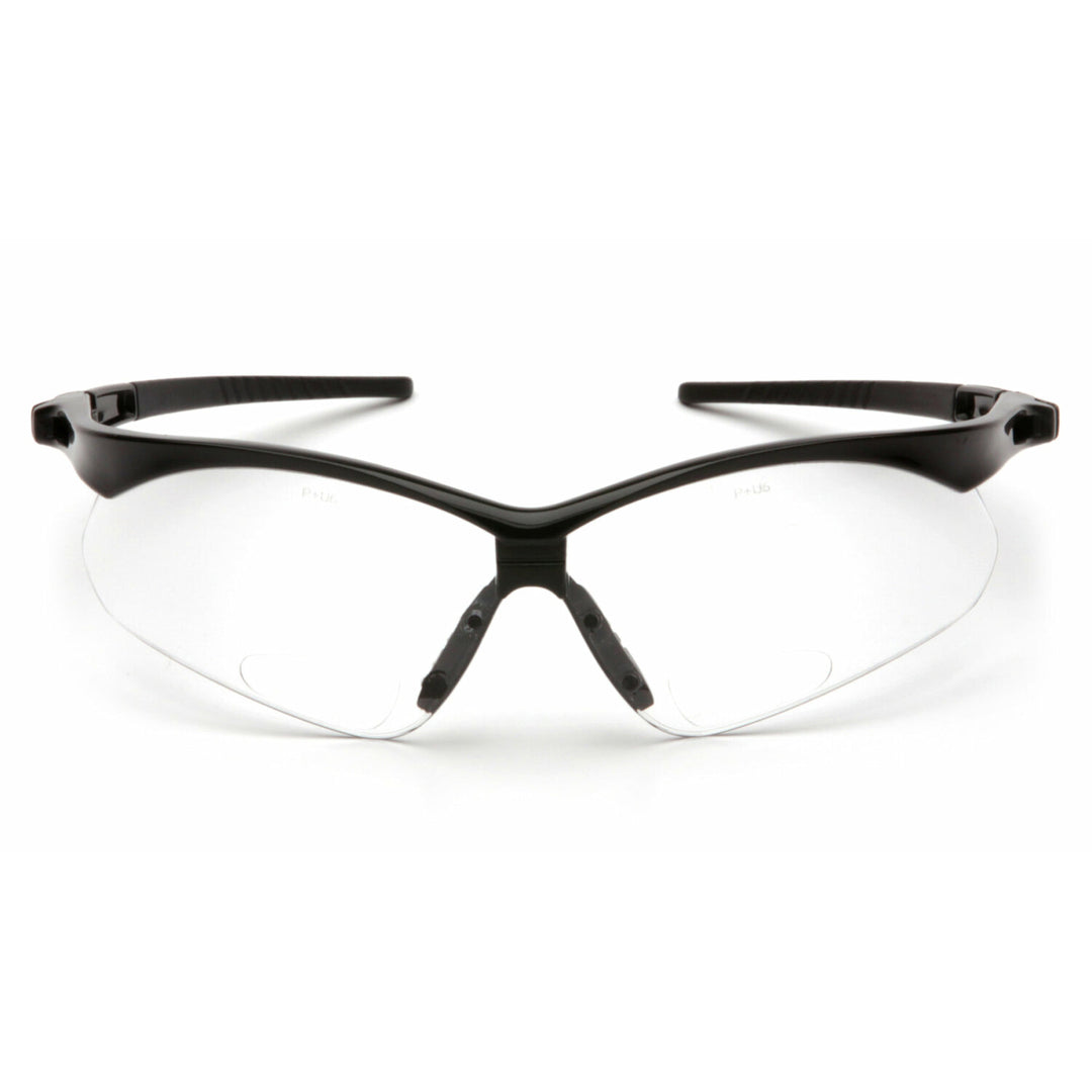Pyramex SB6310SPR15 Pmxtreme Clear +1.5 Reader Lens with Black Frame and Cord