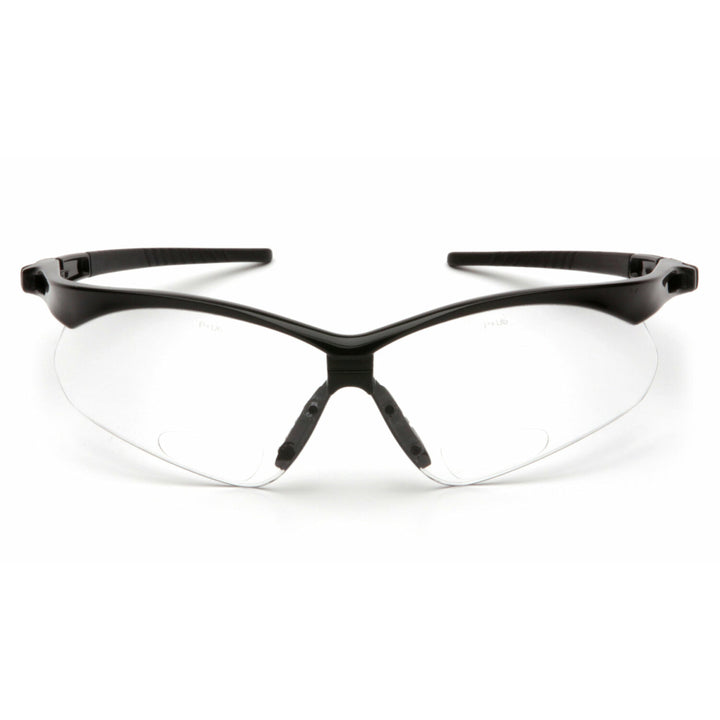 Pyramex SB6310SPR15 Pmxtreme Clear +1.5 Reader Lens with Black Frame and Cord