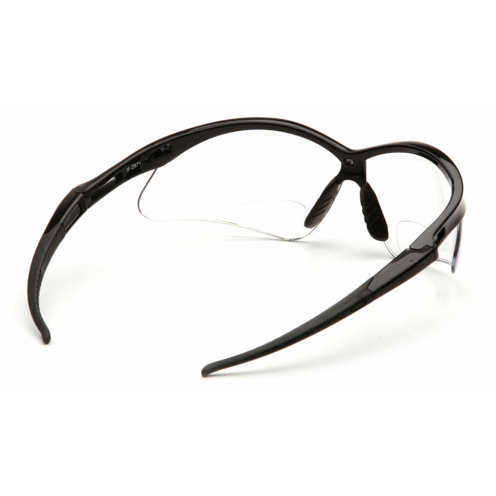 Pyramex SB6310SPR20 Pmxtreme Clear +2.0 Reader Lens with Black Frame and Cord