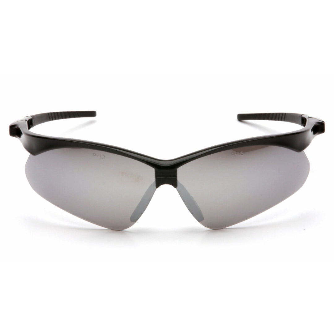 Pyramex SB6370SP Pyramex Safety - PMXTREME - Black Frame/Silver Mirror Lens with Black Cord