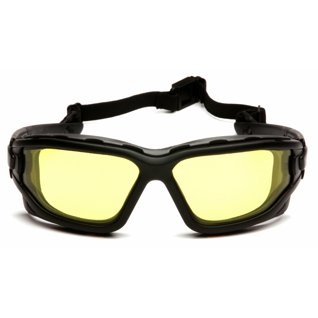 Pyramex SB7030SDT I-Force Amber Dual Pane H2X Anti-Fog Lens