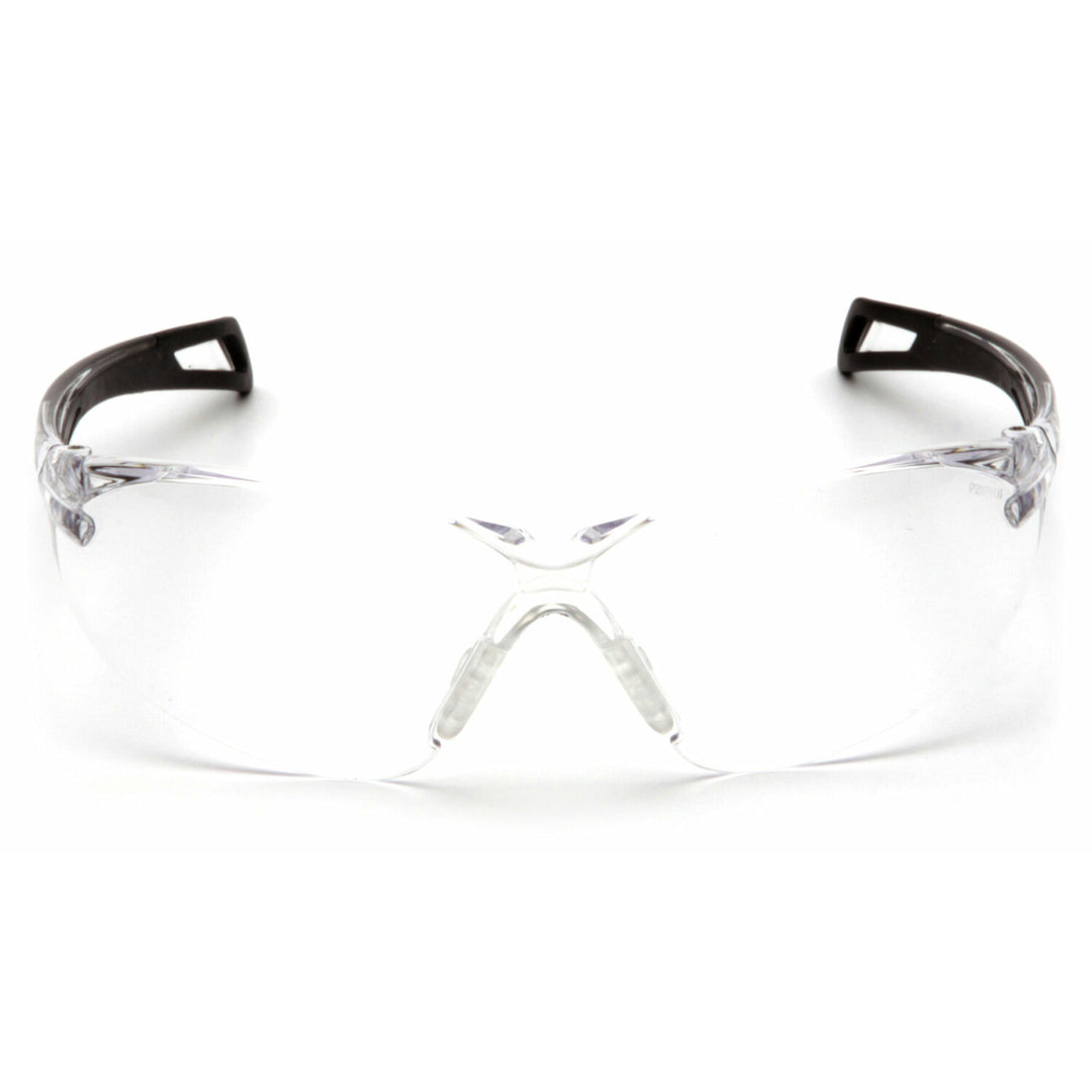 Pyramex SB7110ST Clear H2X Anti-Fog Lens with Black Temples