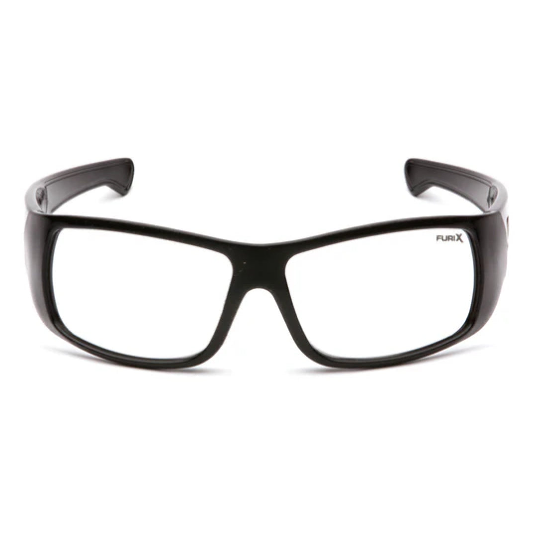 Pyramex SB8510DT Furix Clear Anti-Fog Lens with Black Frame