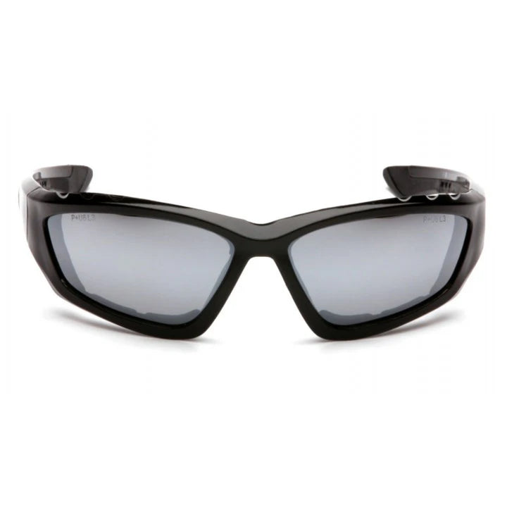Pyramex SB8770DP Pyramex Safety - Accurist - Black Padded Frame/Silver Mirror Lens