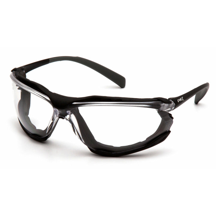 Pyramex SB9310STM Clear H2MAX Anti-Fog Lens and Black Frame