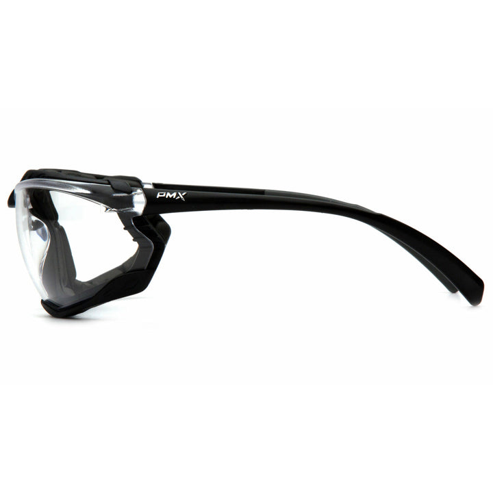 Pyramex SB9310STM Clear H2MAX Anti-Fog Lens and Black Frame