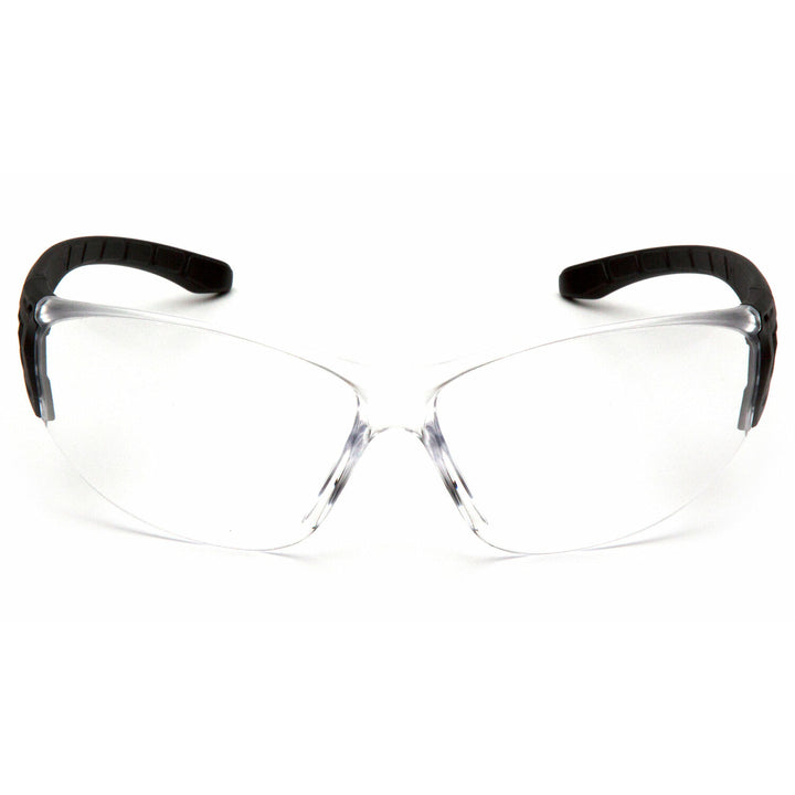 Pyramex SB9510S Trulock Clear Lens with Black Temples