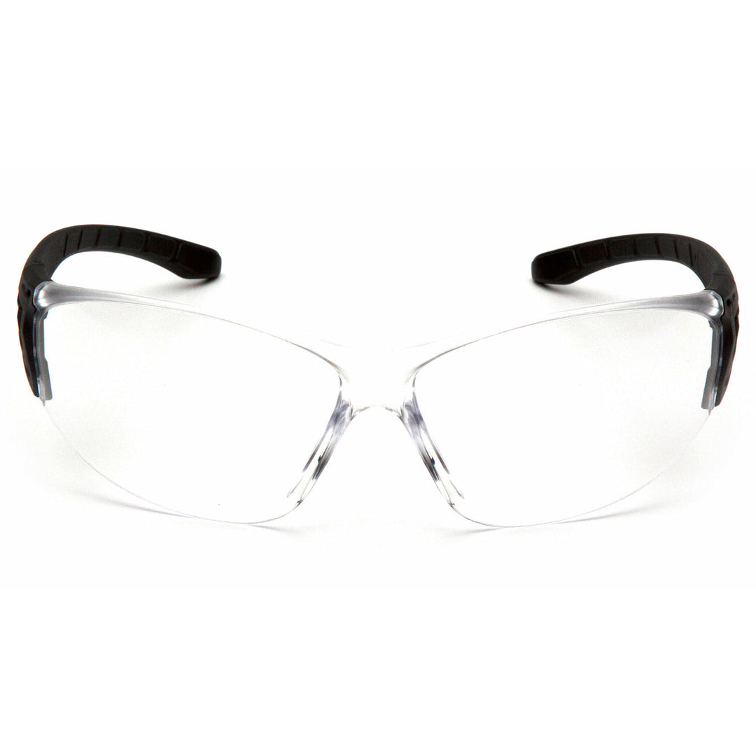 Pyramex SB9510ST Clear H2X Anti-Fog Lens with Black Temples