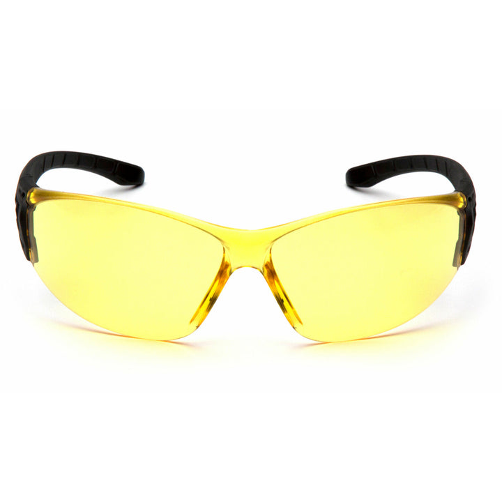 Pyramex SB9530S Trulock Amber Lens with Black Temples