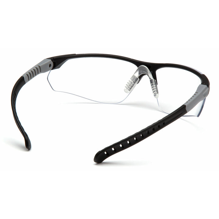 Pyramex SBG10110D Sitecore -  Clear Lens with Black and Gray Temples