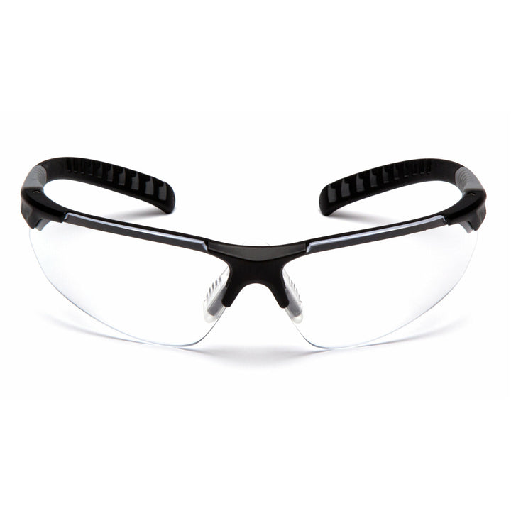 Pyramex SBG10110D Sitecore -  Clear Lens with Black and Gray Temples