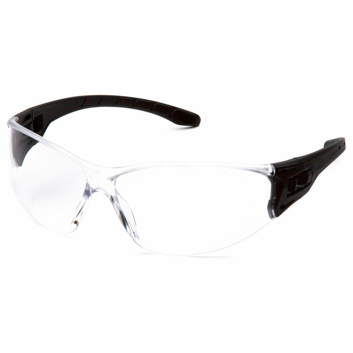Pyramex SB9510ST Clear H2X Anti-Fog Lens with Black Temples