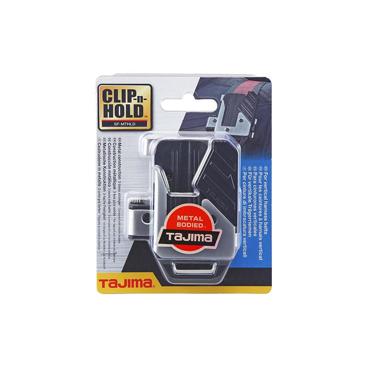 Tajima Tool SF-MTHLD CLIP n HOLD Metal Bodied for Vertical Harness Belts