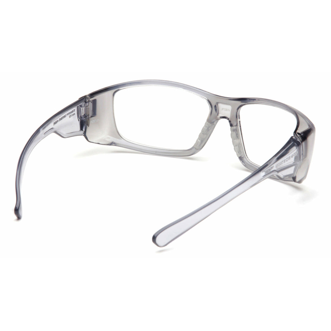 Pyramex SG7910D20 Emerge Clear +2.0 Lens with Gray Frame