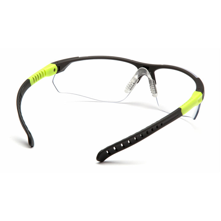 Pyramex SGL10110D Sitecore - Clear Lens with Gray and Lime Temples