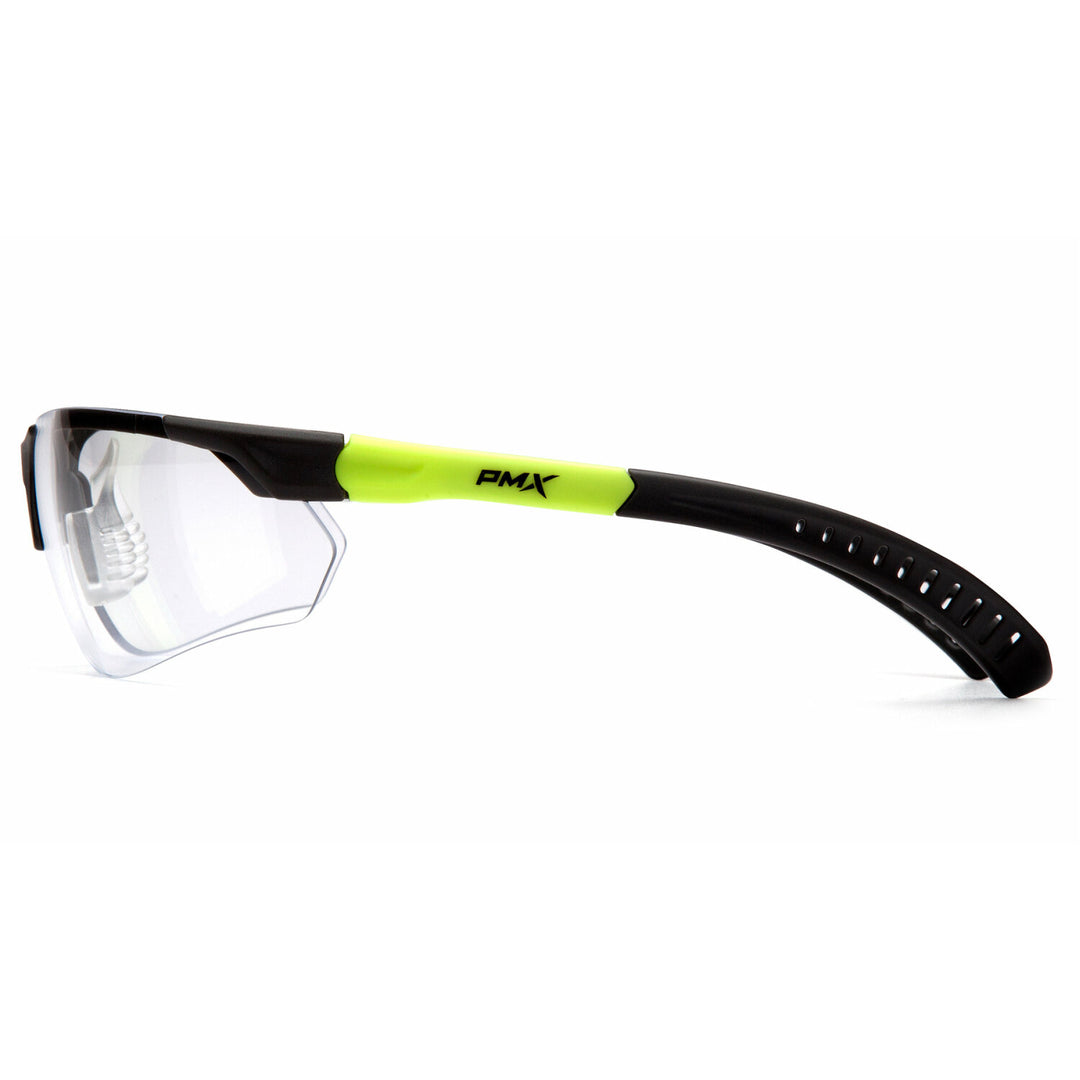 Pyramex SGL10110D Sitecore - Clear Lens with Gray and Lime Temples