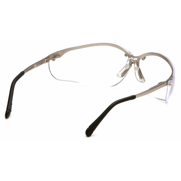 Pyramex SGM1810S Pyramex Safety - V2-Metal - Gun Metal Frame/Clear Lens