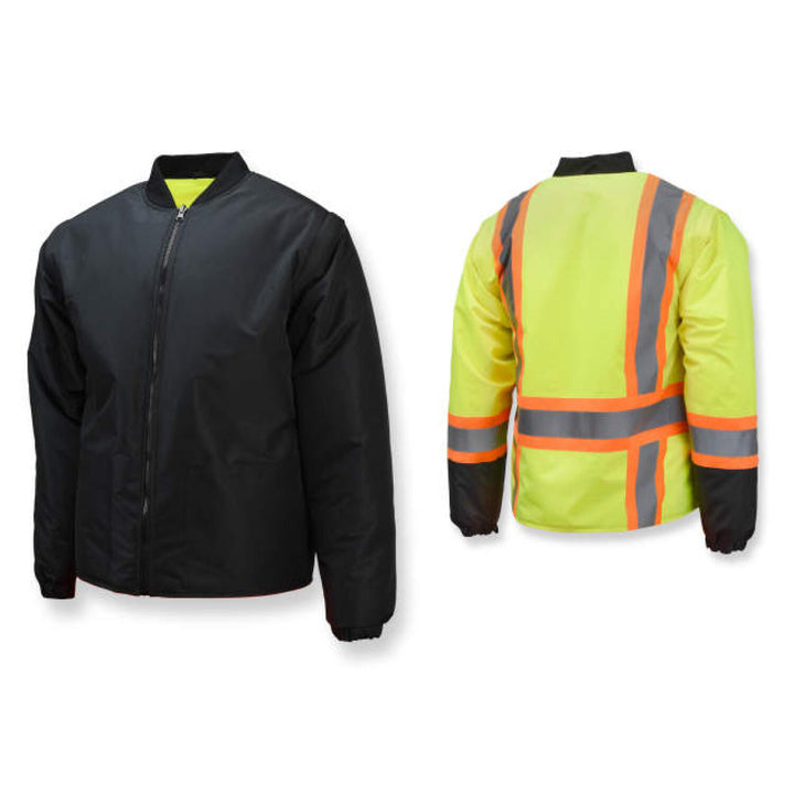 Radians SJ610B Weatherproof Parka with Zip-Out Reversible Bomber Jacket - Green