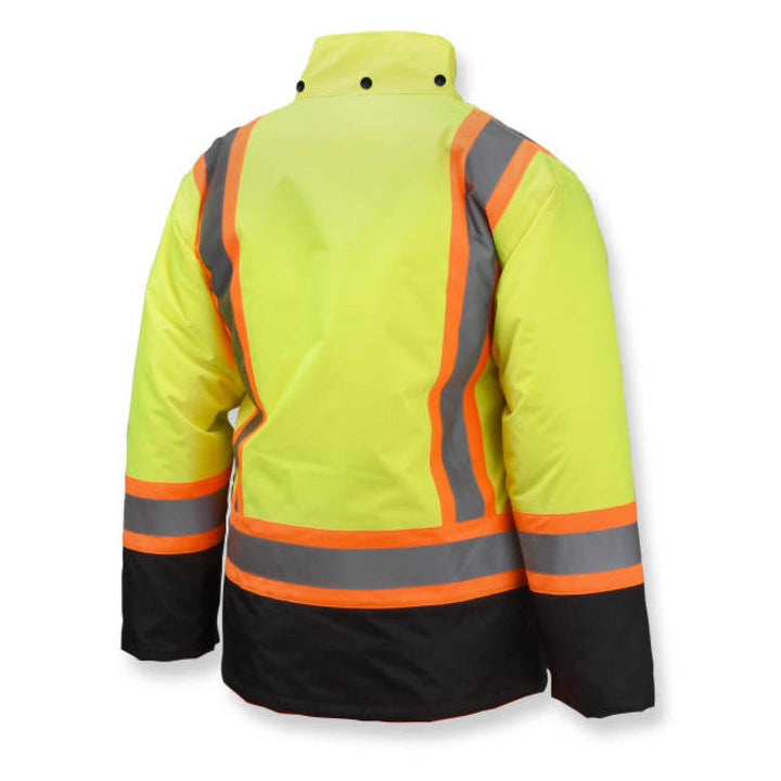 Radians SJ610B Weatherproof Parka with Zip-Out Reversible Bomber Jacket - Green