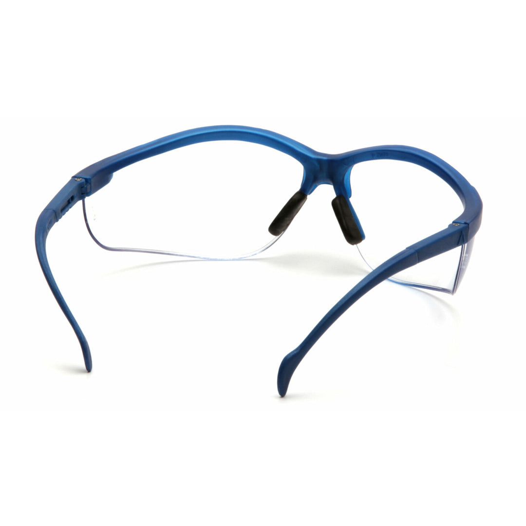 Pyramex SMB1810S Venture II Clear Lens with Metallic Blue Frame
