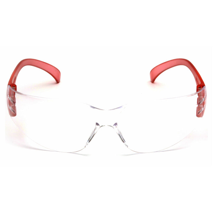 Pyramex SR4110S Intruder - Red Temples/Clear-Hardcoated Lens