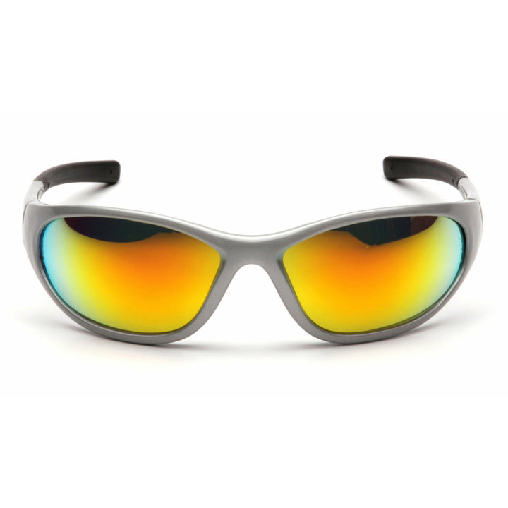 Pyramex SS3345E Pyramex Safety - Zone II - Silver Frame/Ice Orange Mirror Lens
