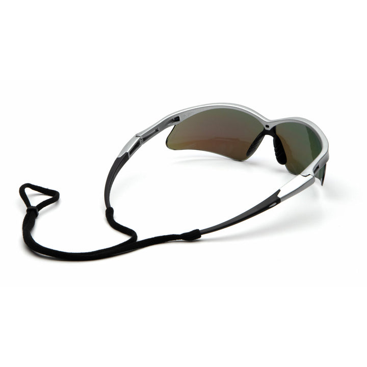 Pyramex SS6365SP Ice Blue Mirror Lens with Silver Frame