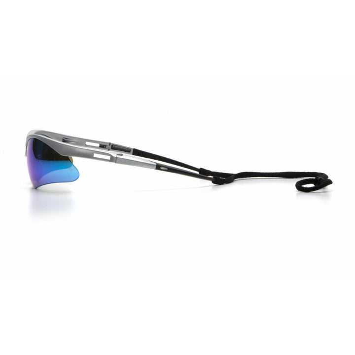 Pyramex SS6365SP Ice Blue Mirror Lens with Silver Frame